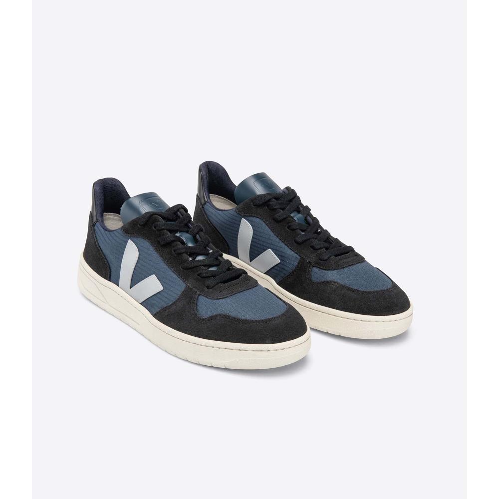 Veja V-10 RIPSTOP Joggesko Dame Blue/Black | NO 661WNB